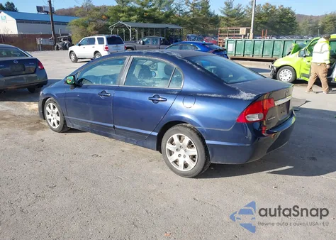 2010 Honda Civic Lx from USA, damaged, VIN 2HGFA1F51AH587243